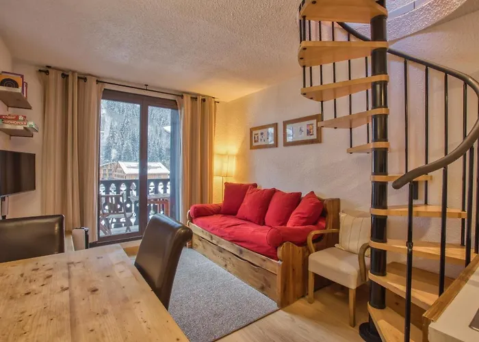 아파트 Petit Dru - Mezzanine With Mont Blanc